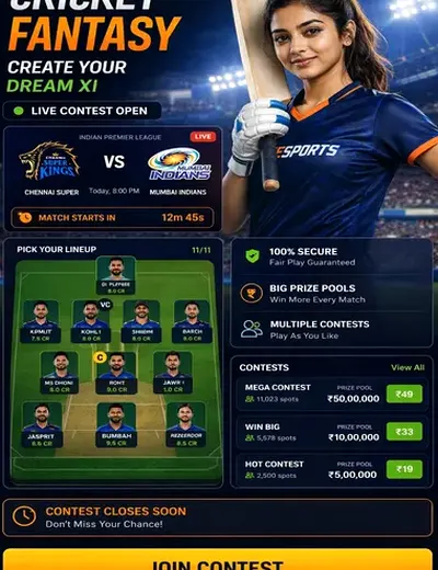 Kalyan (kalyan com) fantasy cricket & matchday visual 3